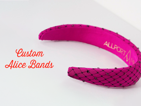 Custom Alice Bands Live Lesson Sale