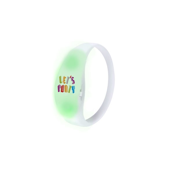 Braccialetto luci led personalizzato 1 colore Discount