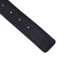 Boys Black Metal Button Belt For Cheap