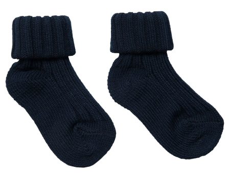 Baby Black Knitted Low Socks Online Sale