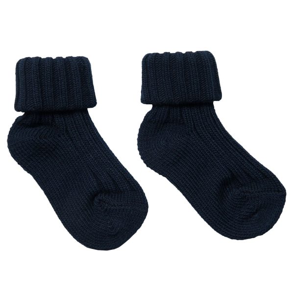 Baby Black Knitted Low Socks Online Sale