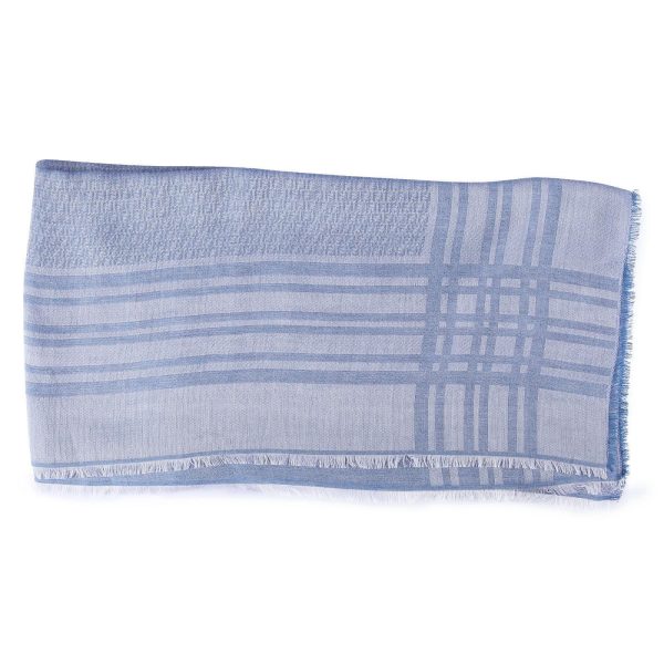 Boys&Girls White Check Scarf on Sale