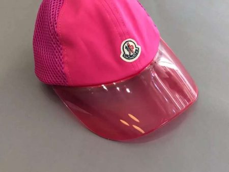 Boys&Girls Red Hollow Cap With Plastic Brim Fashion