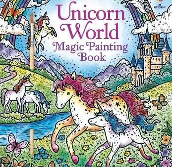 Abigail Wheatley: Unicorn World Magic Painting Book [2022] paperback Online